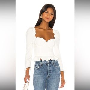 Corie Top In White
MAJORELLE